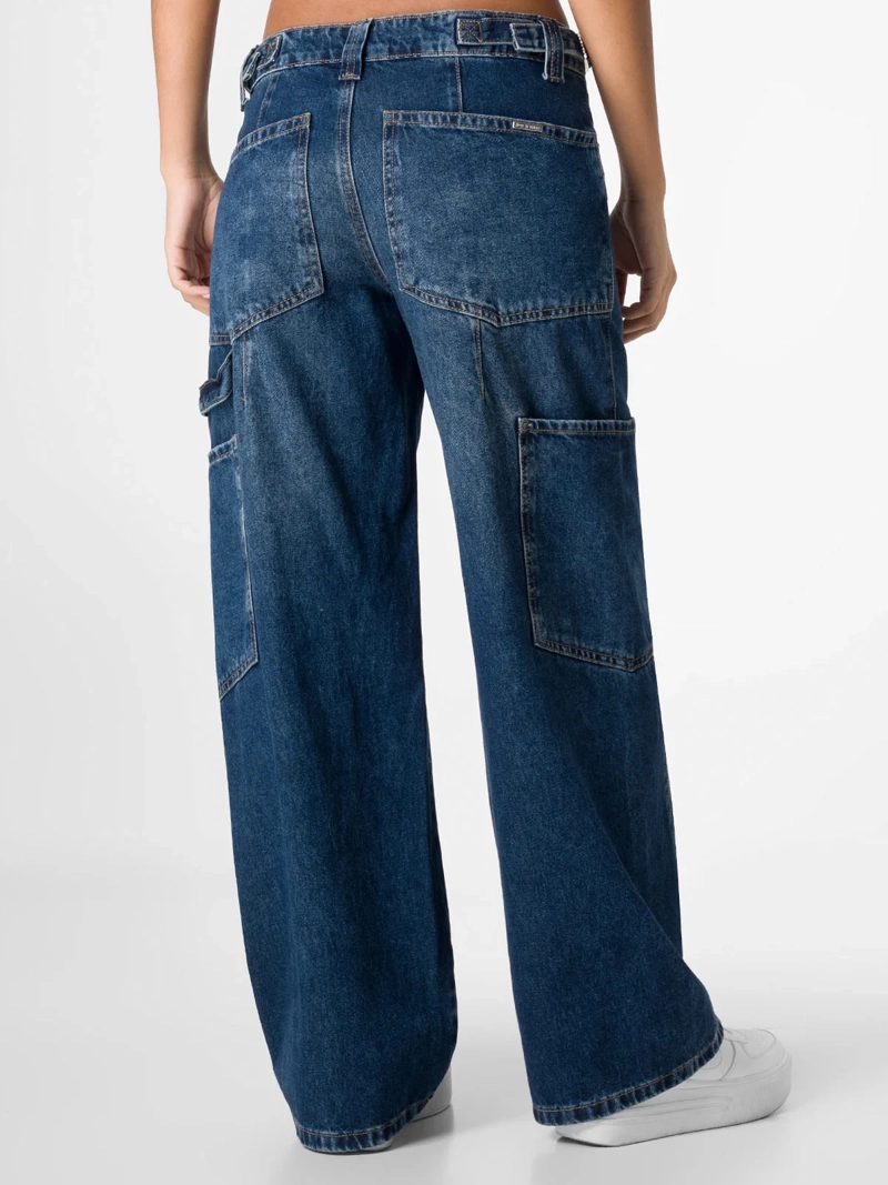 JEANS ALGODÓN WIDELEG MUJER SQUEEZE LIDHIA - 3