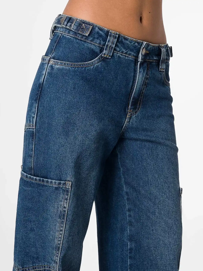 JEANS ALGODÓN WIDELEG MUJER SQUEEZE LIDHIA - 4