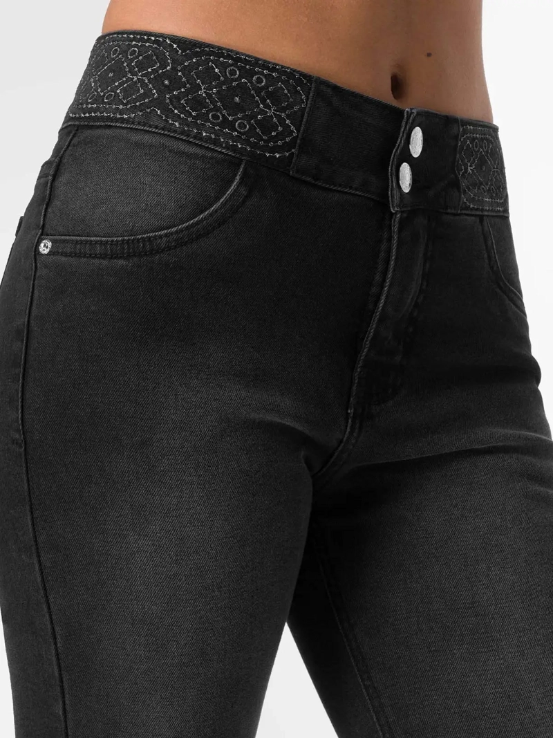 JEANS ALGODÓN FLARE MUJER SQUEEZE FIDY - 4