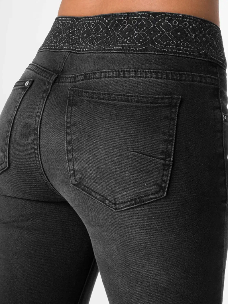 JEANS ALGODÓN FLARE MUJER SQUEEZE FIDY - 5