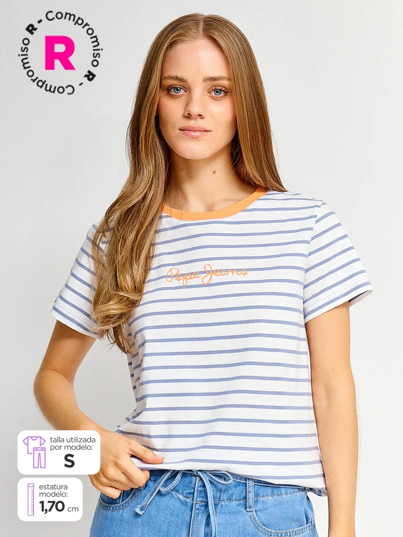 POLO MUJER PEPE JEANS ELBA - 1