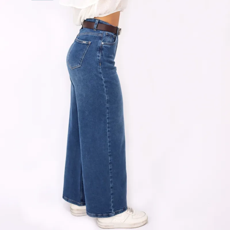 JEANS CULOTTE MUJER KAYRA POBLET COMFY - 2