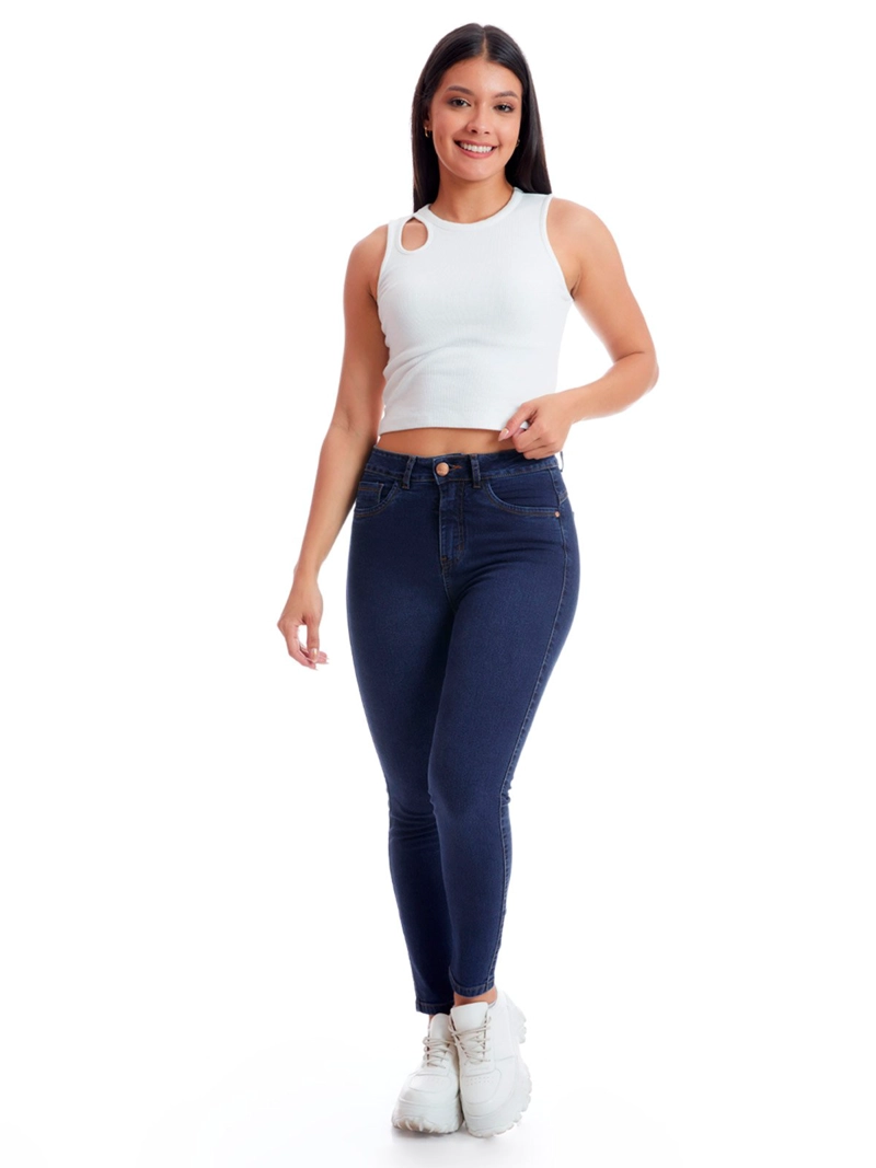 JEANS ALGODÓN SKINNY MUJER METAL JEANS DUNIA DUNIA II - 1