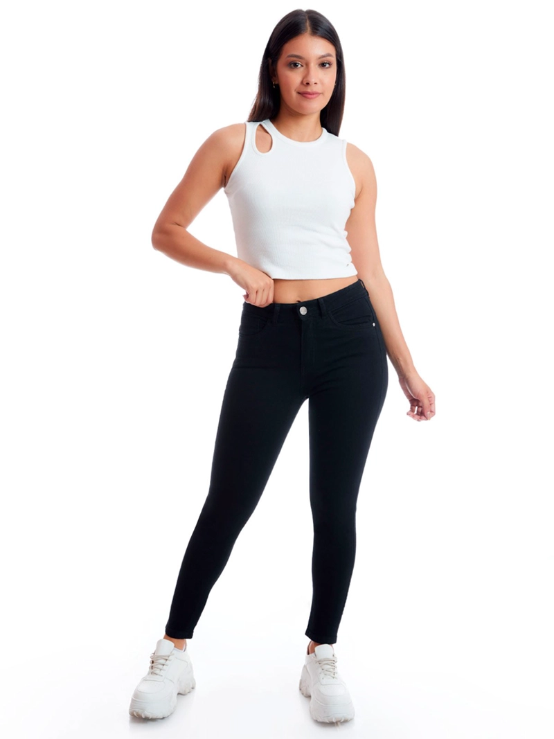 JEANS ALGODÓN SKINNY MUJER METAL JEANS DUNIA DUNIA II - 1