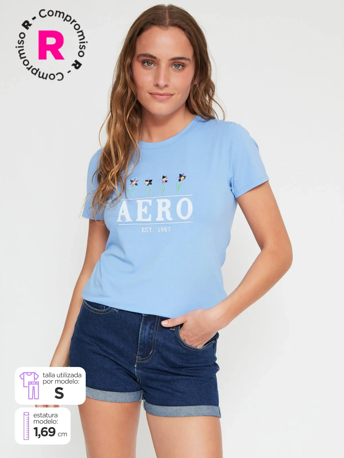 POLO MANGA CORTA MUJER AERO KYLIE - 1