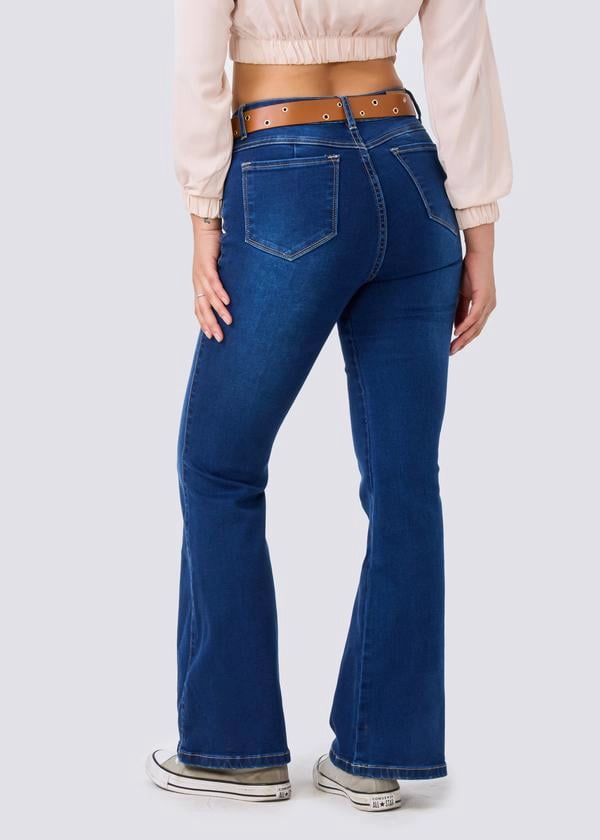 JEANS ALGODÓN FLARE MUJER ALEJANDRA BAIGORRIA VALENTINA - 2