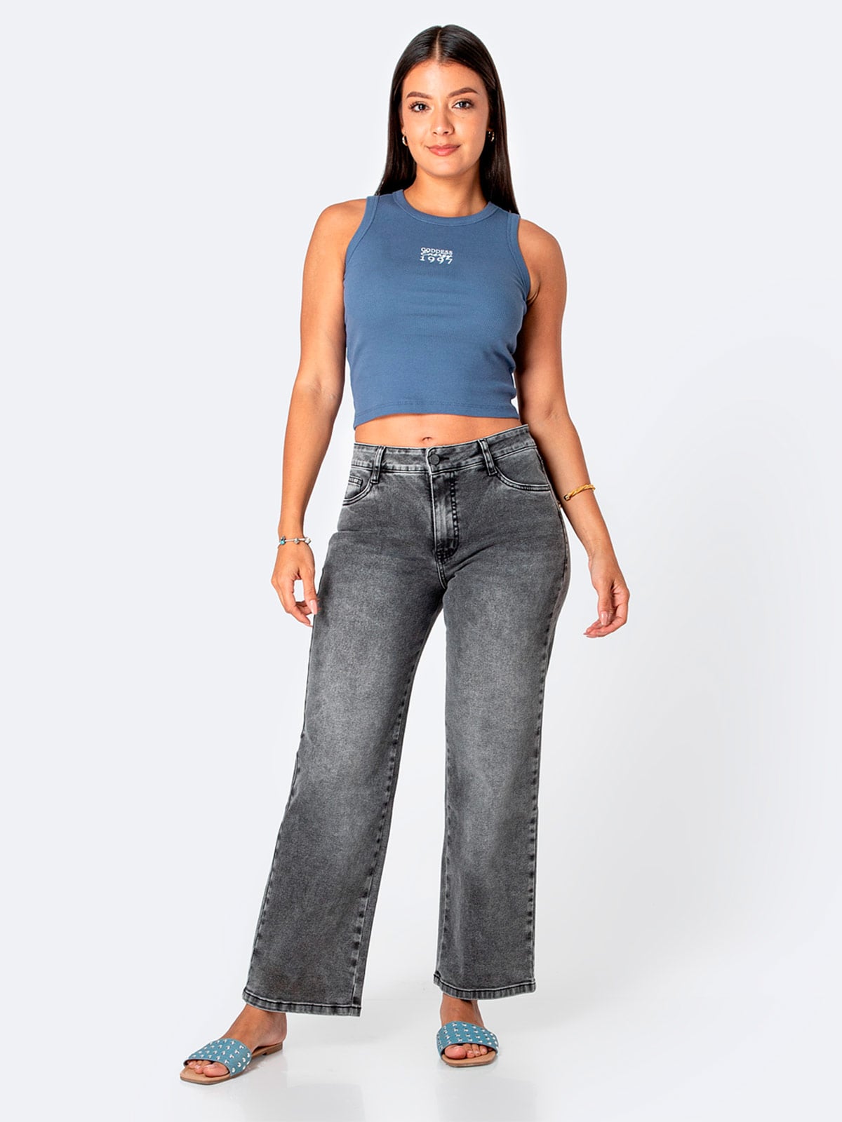JEANS STRAIGHT MUJER PIONIER ZIANAH - 1