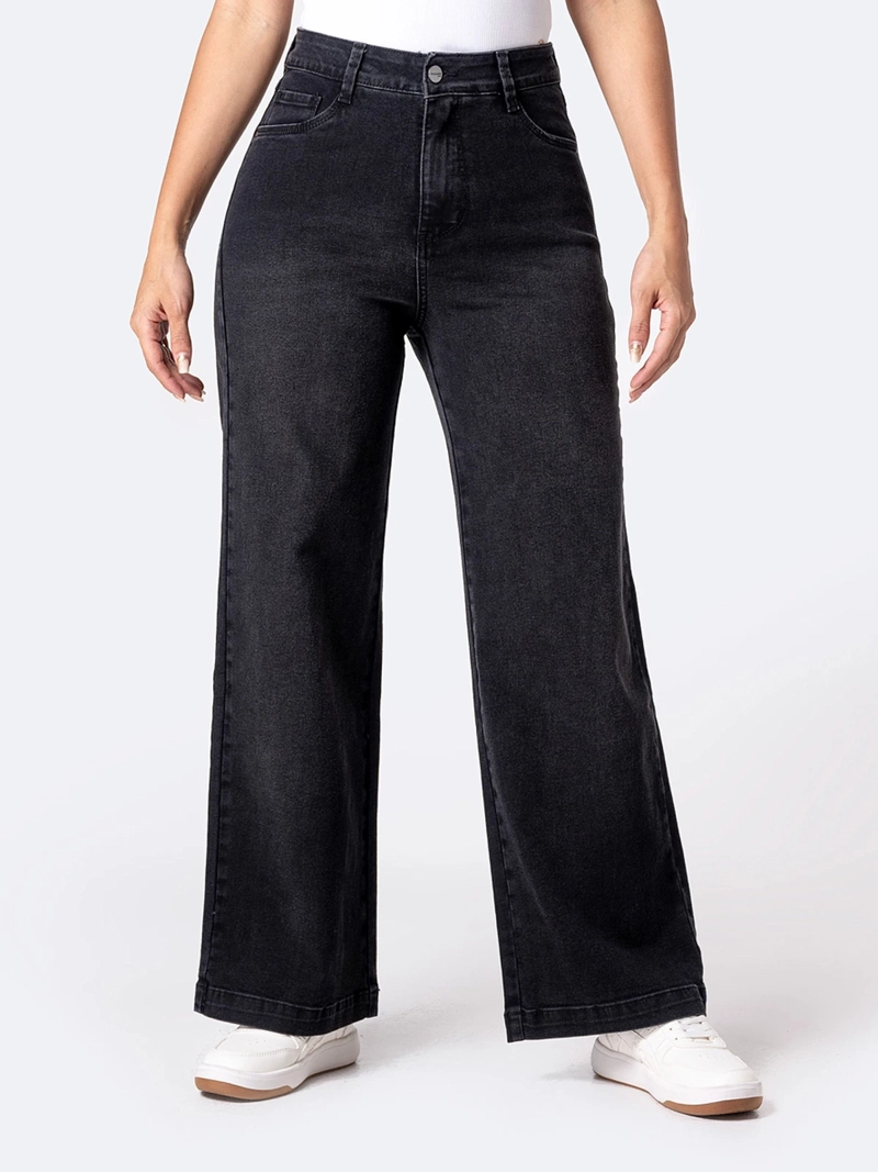 JEAN WIDELEG MUJER PIONIER NEGRO LARAAH - 2