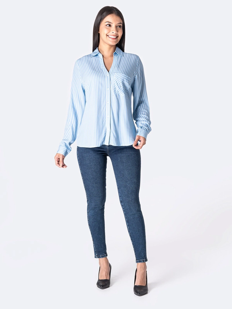 BLUSA MANGA LARGA MUJER PIONIER TALIAH - 1