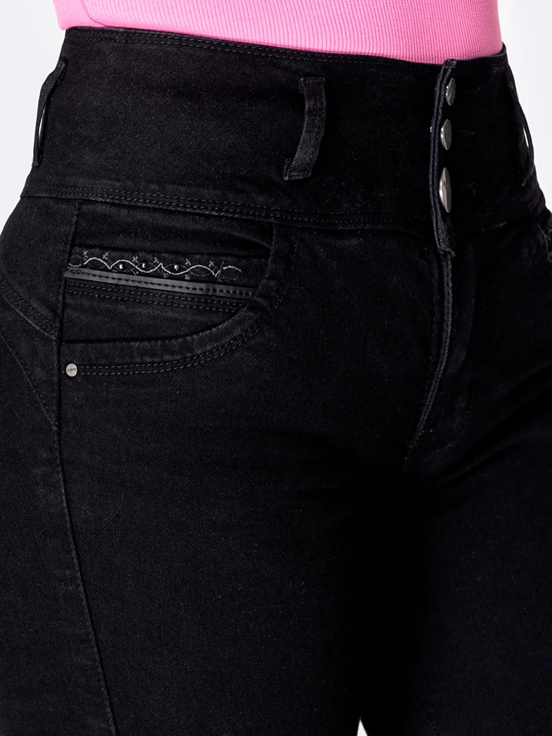 JEANS ALGODÓN SKINNY MUJER PIONIER NAOMMY - 4