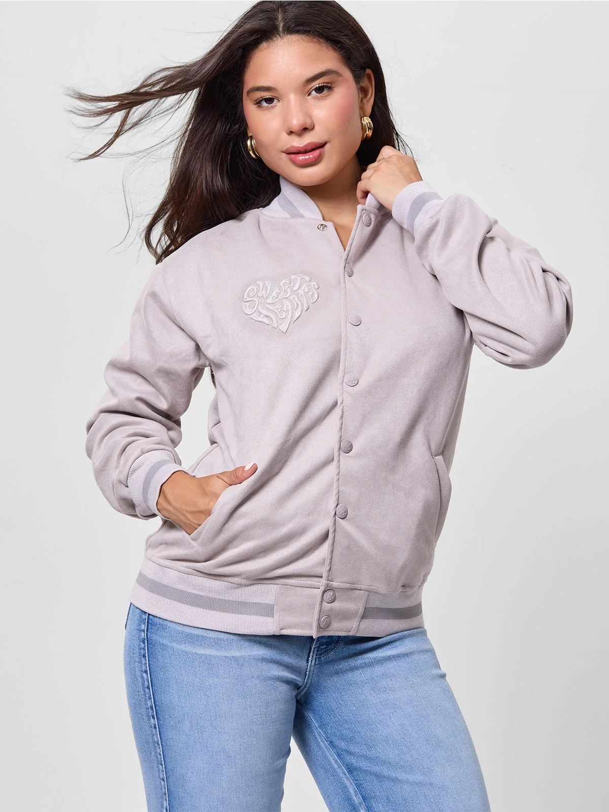 CASACA MUJER ALEJANDRA BAIGORRIA BOMBER - 1