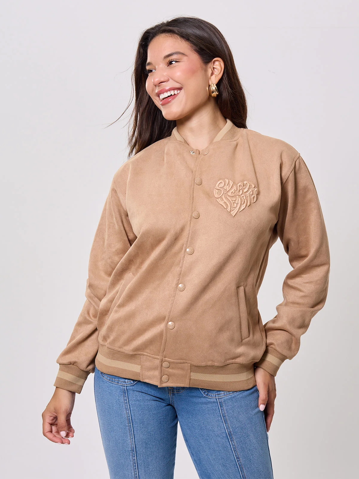 CASACA MUJER ALEJANDRA BAIGORRIA BOMBER - 1