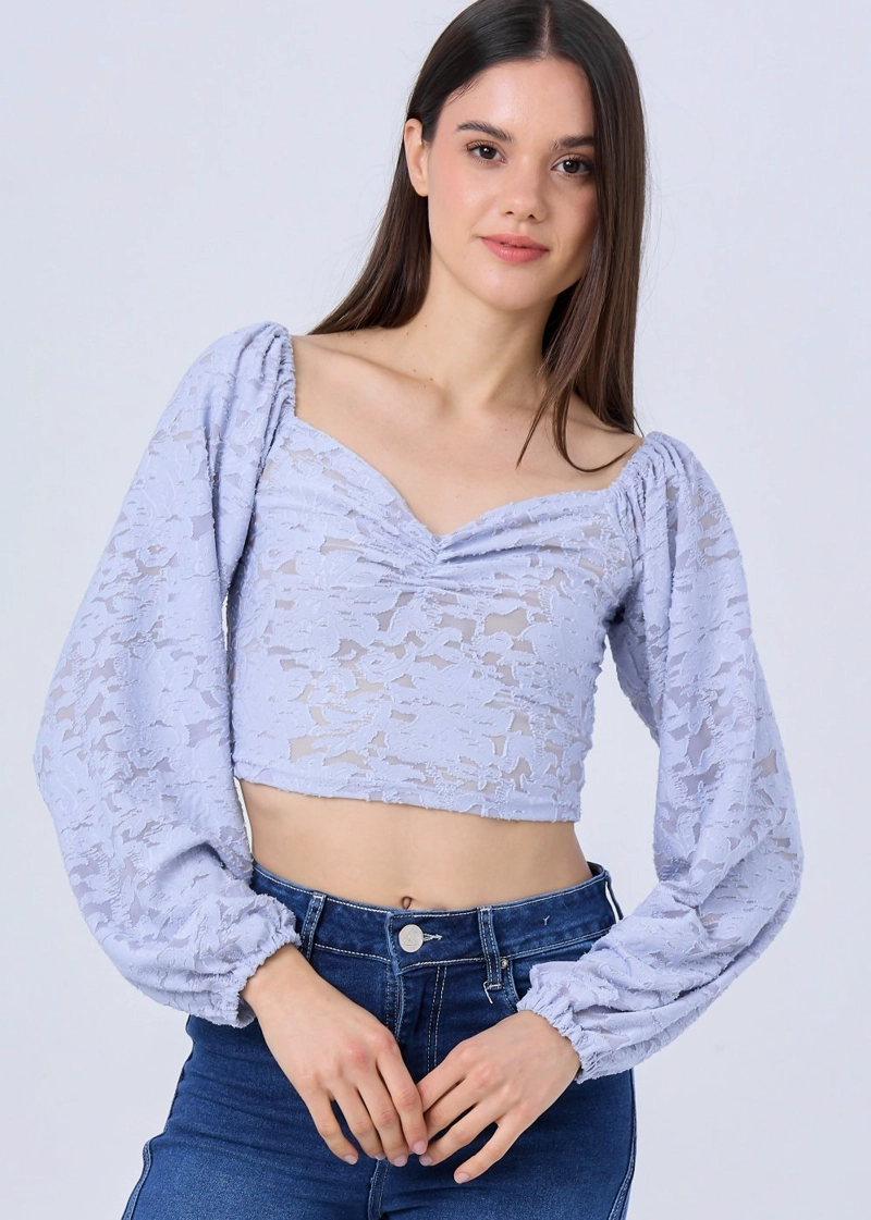 BLUSA MANGA LARGA MUJER ALEJANDRA BAIGORRIA BELY - 1