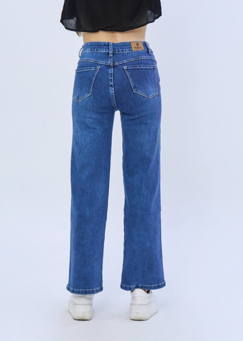 JEANS ALGODÓN RECTO MUJER ALEJANDRA BAIGORRIA MAR - 3