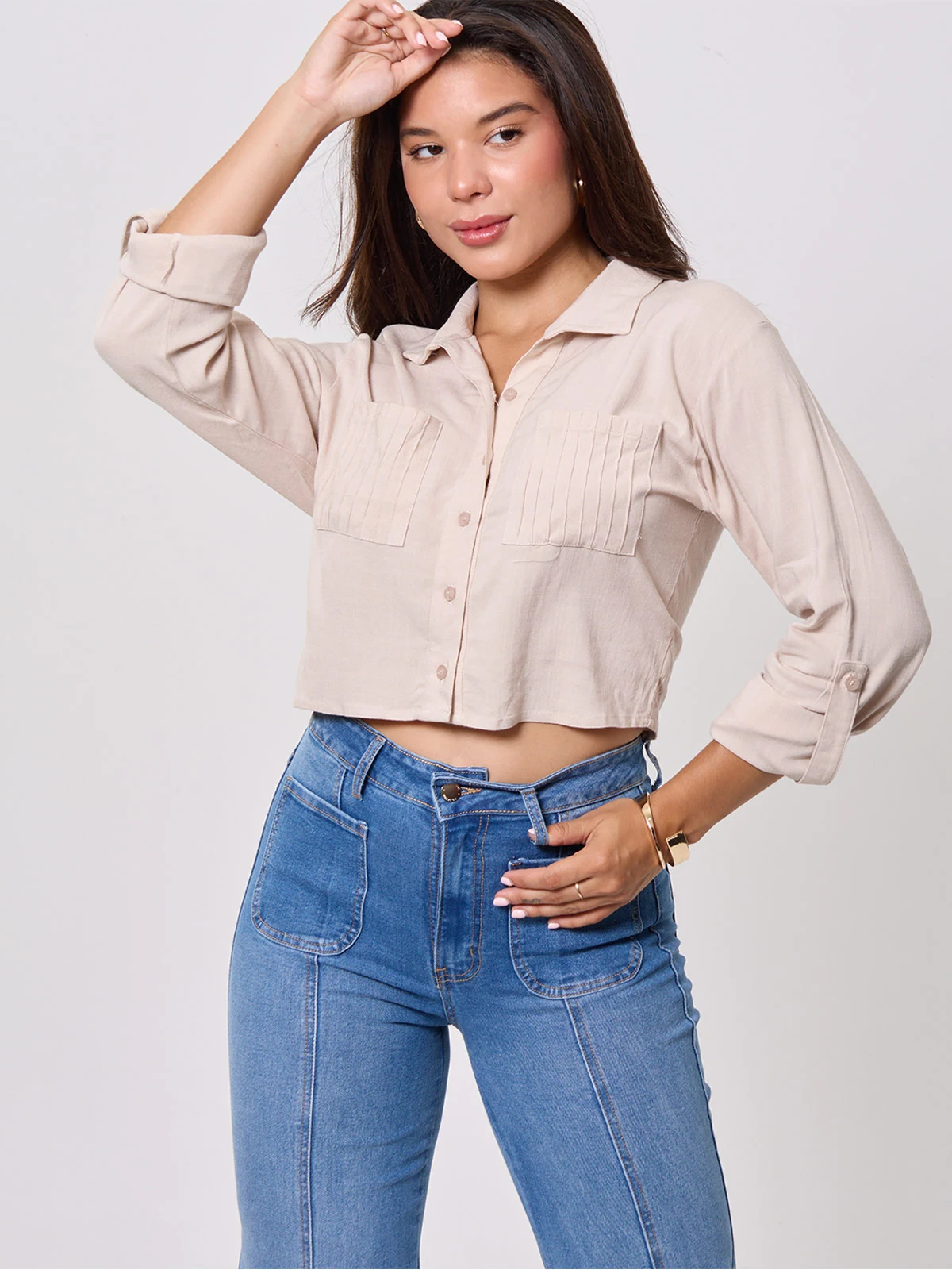 BLUSA MANGA LARGA MUJER ALEJANDRA BAIGORRIA ALEXA - 1