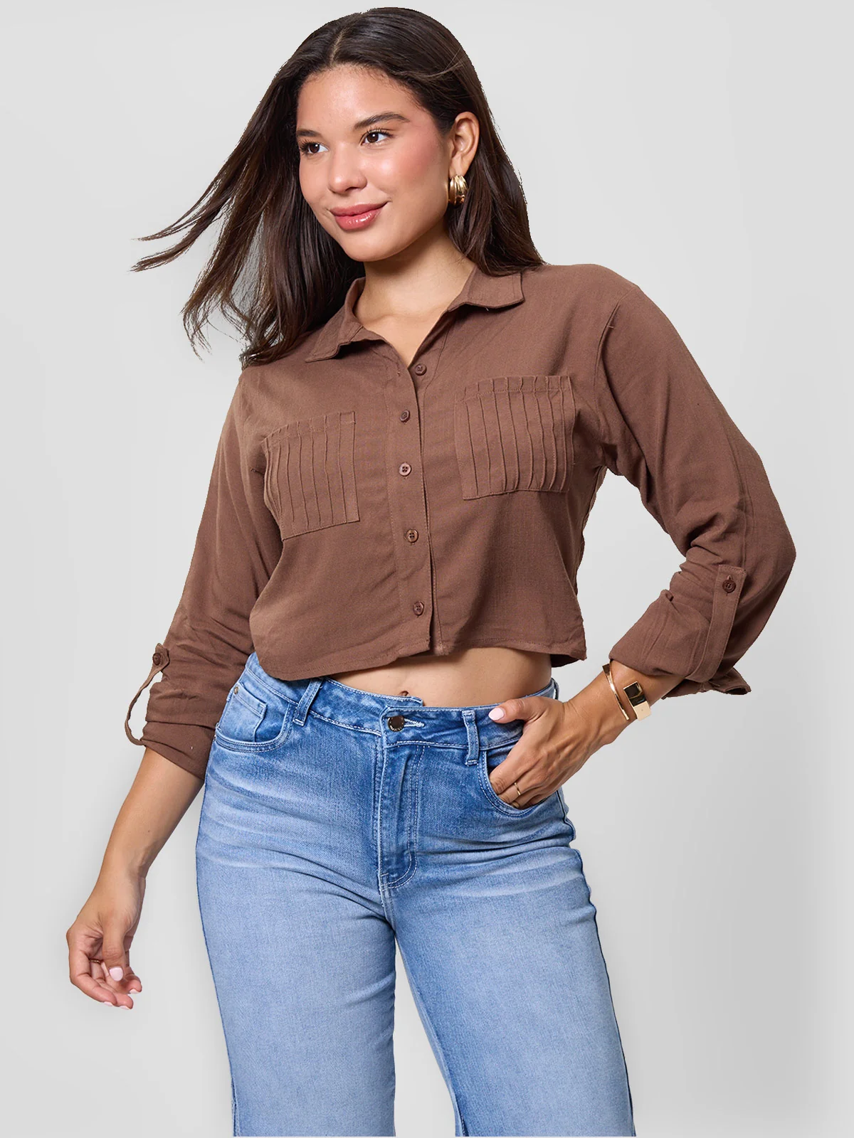BLUSA MANGA LARGA MUJER ALEJANDRA BAIGORRIA ALEXA - 1
