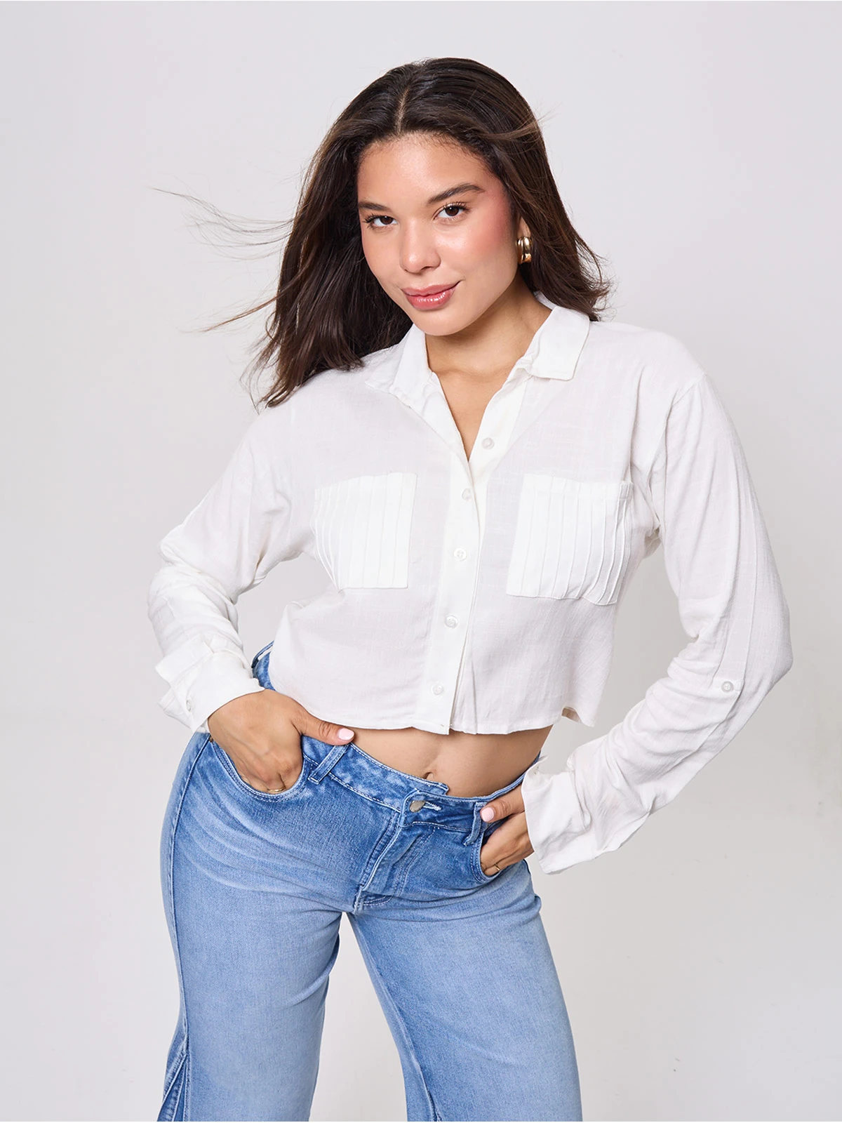 BLUSA MANGA LARGA MUJER ALEJANDRA BAIGORRIA ALEXA - 1