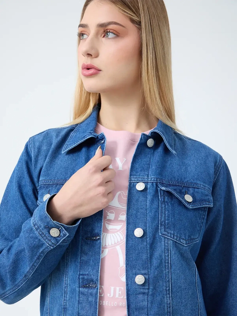 CHAQUETA MUJER PEPE JEANS ROSE - 4