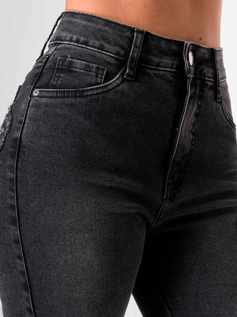 JEAN FLARE MUJER SQUEEZE ALGODÓN URZULA - 4