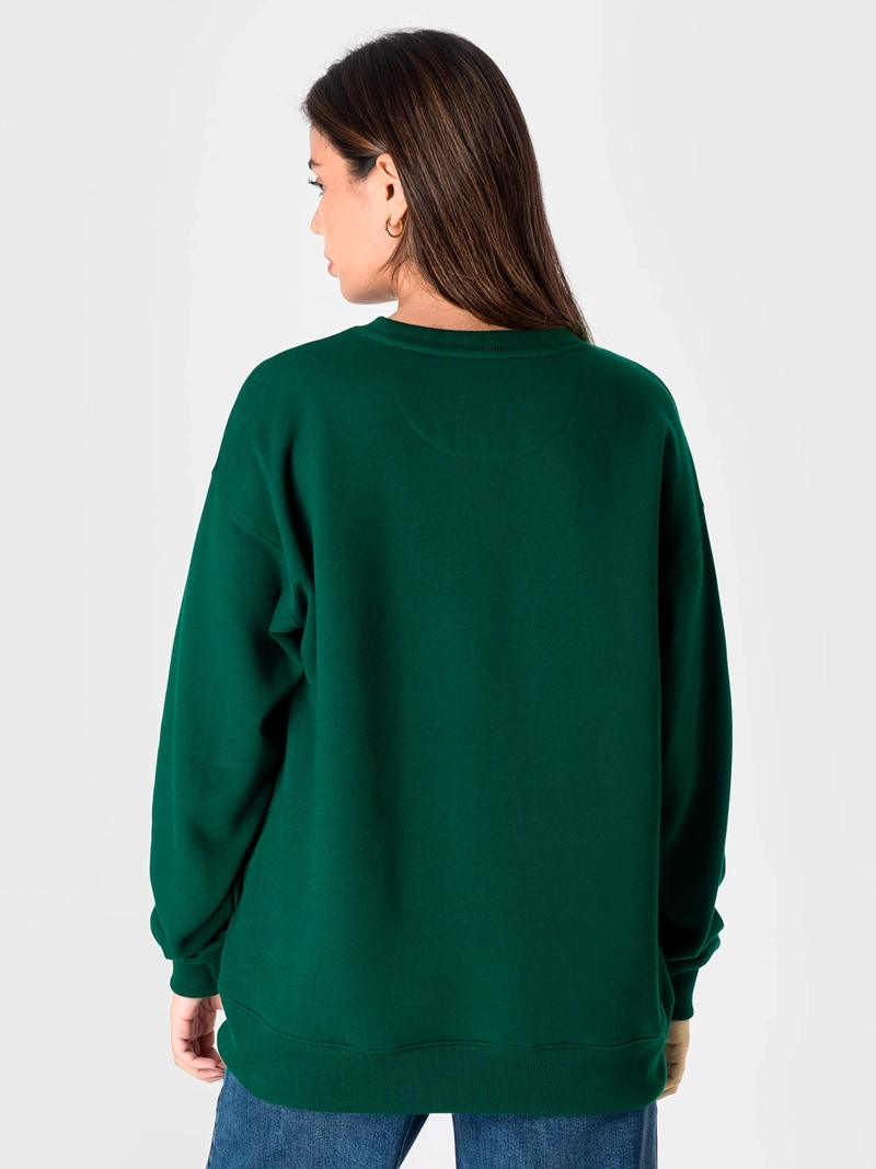 POLERA MUJER SQUEEZE VERDE ALGODÓN STITCH - 3