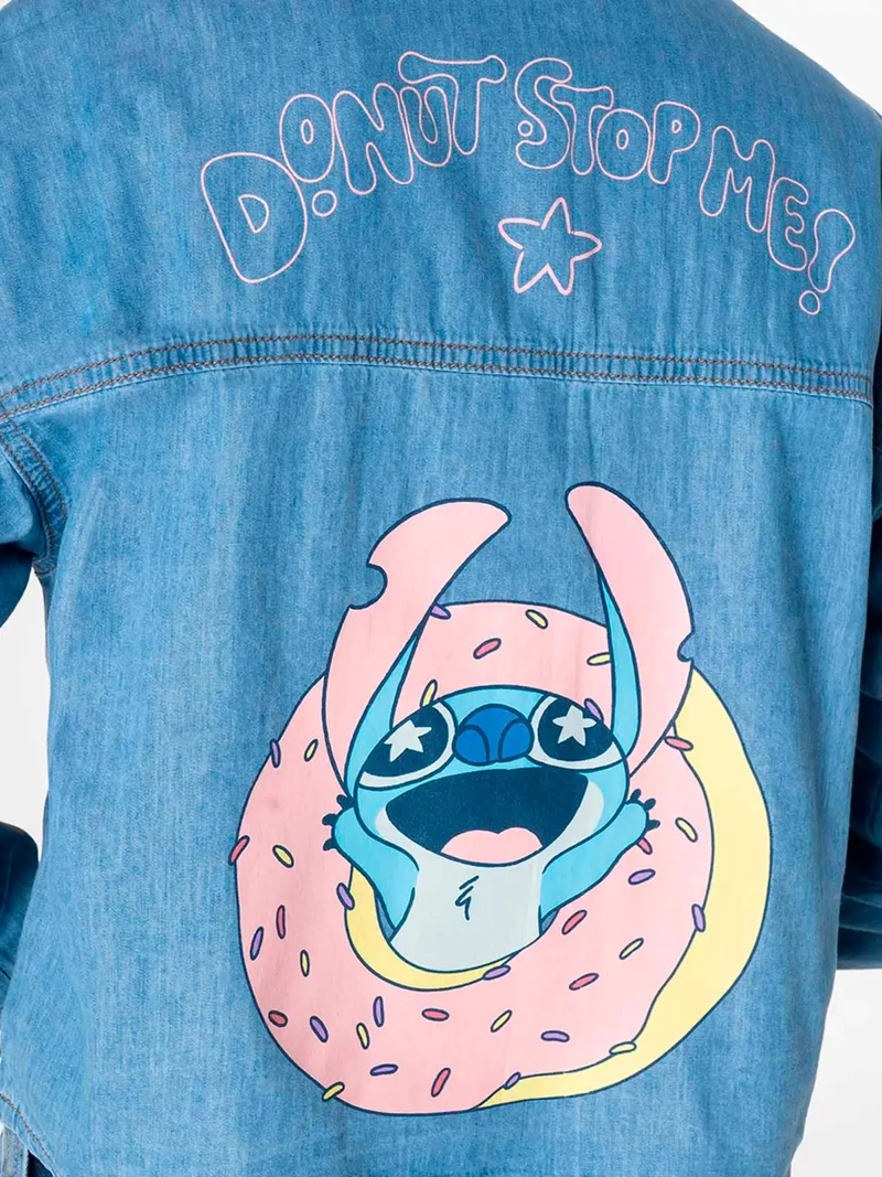 BLUSA MANGA LARGA MUJER SQUEEZE DENIM YESSY STITCH - 5