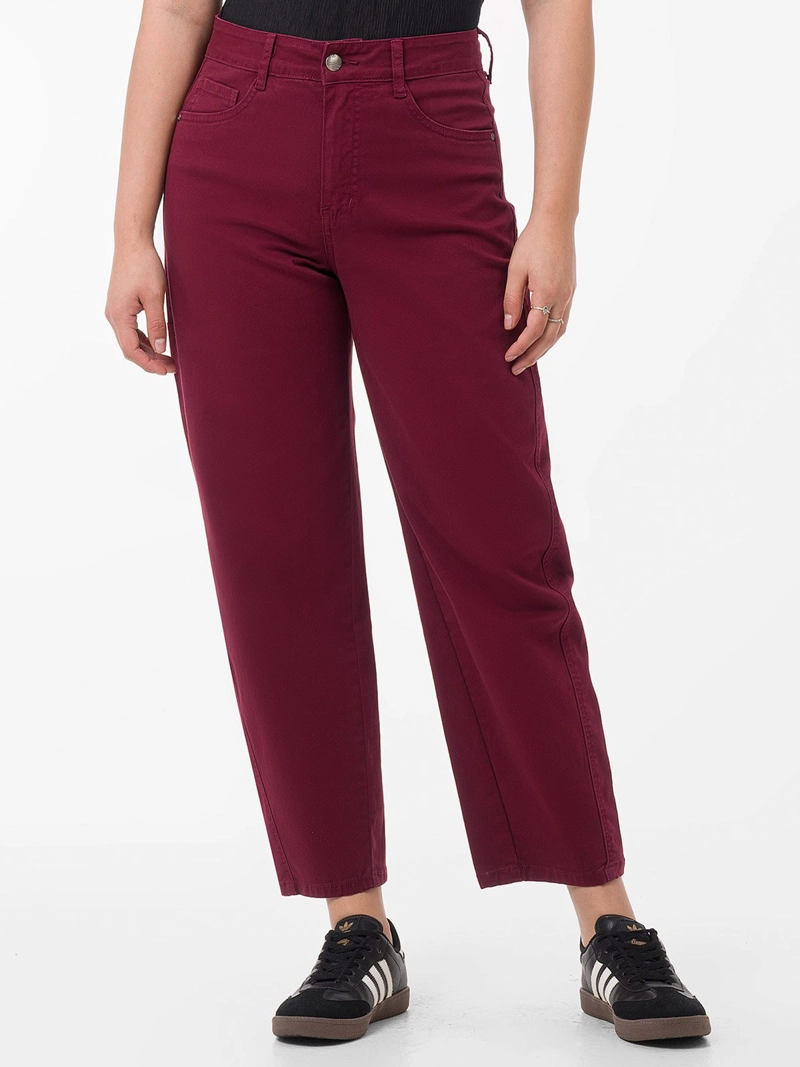 PANTALÓN SUELTO MUJER GOCCOS BARREL GRANCE - 2
