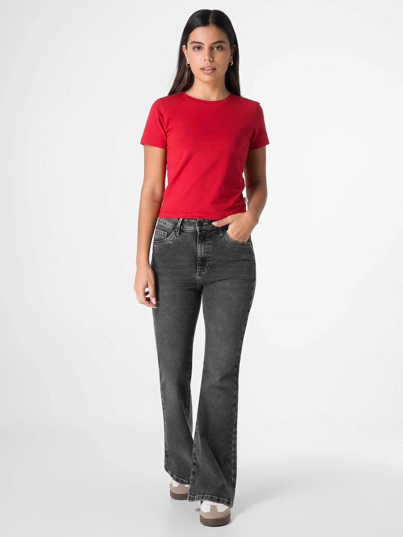 JEAN FLARE MUJER SQUEEZE CARID - 1