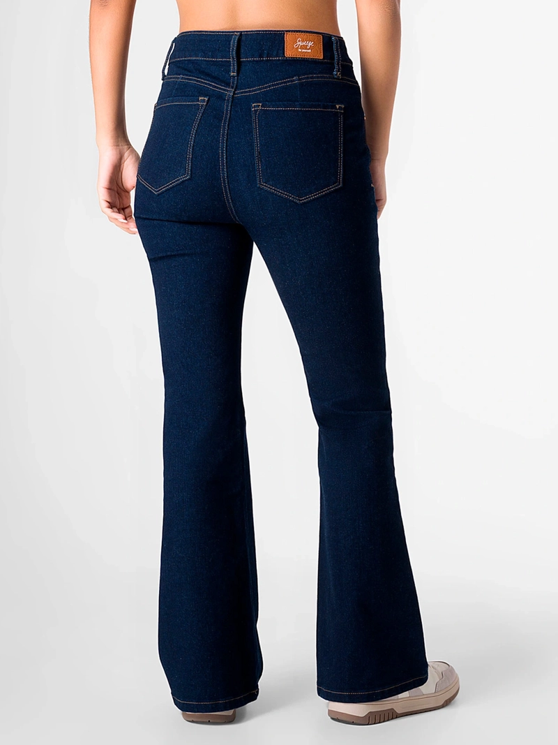JEAN FLARE MUJER SQUEEZE CARID - 3