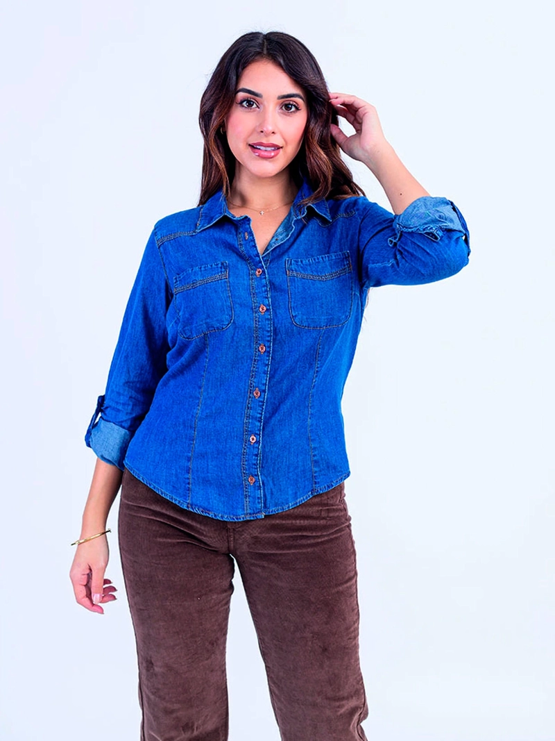 BLUSA ALGODÓN MUJER SODA BLUES EMILY - 1