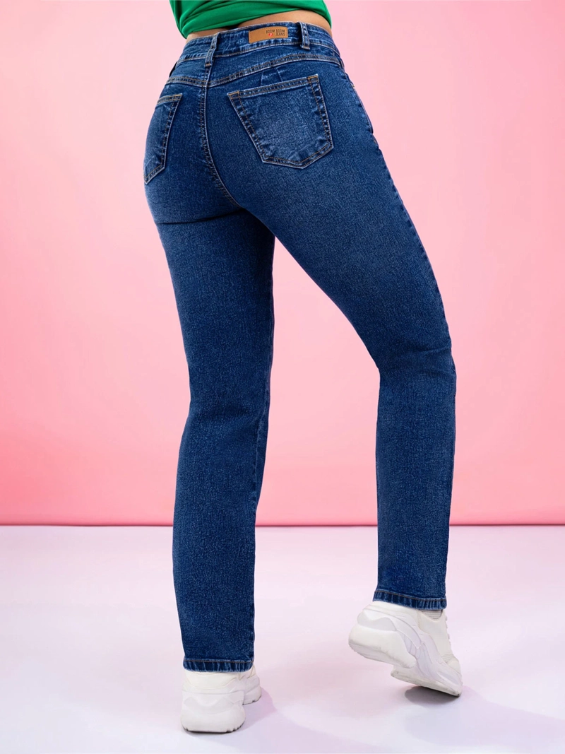 JEAN RECTO MUJER KANSAS ALGODÓN - 3