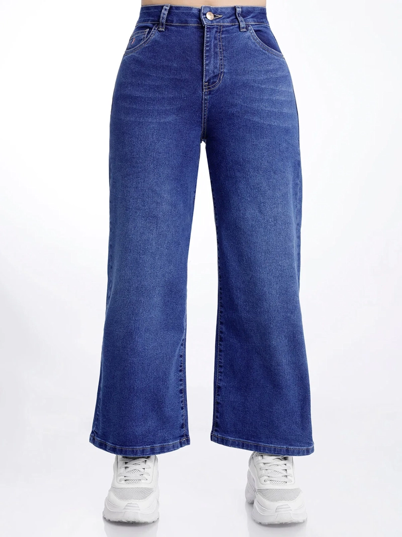 JEAN CULOTTE MUJER KANSAS ALGODÓN - 1