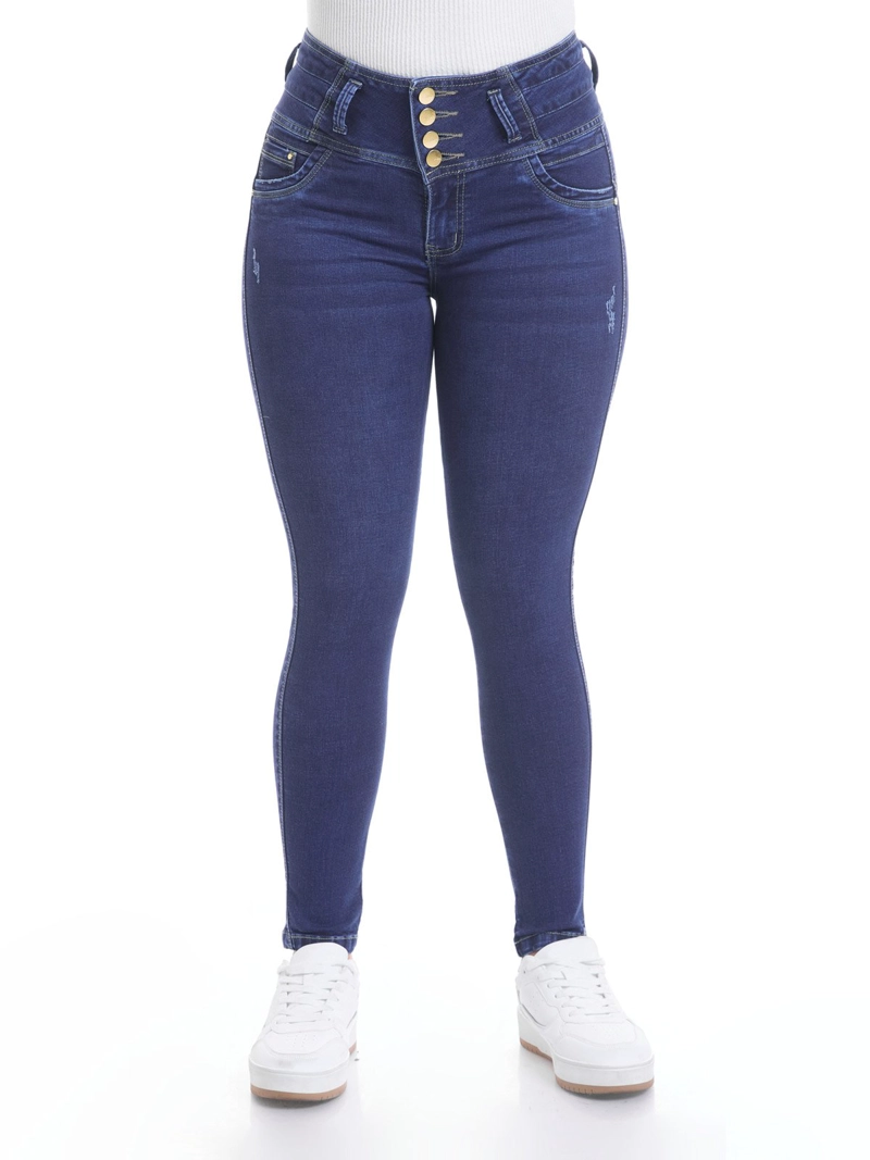 JEAN SKINNY MUJER METAL JEANS ALGODÓN DANIA - 2