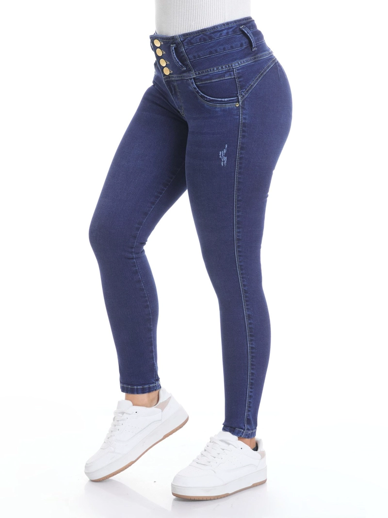 JEAN SKINNY MUJER METAL JEANS ALGODÓN DANIA - 3