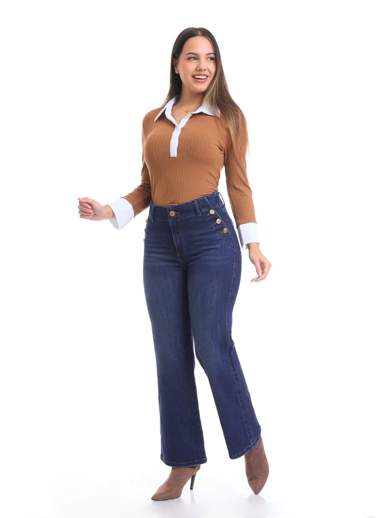 JEAN STRAIGHT MUJER METAL JEANS FERNANDA - 2
