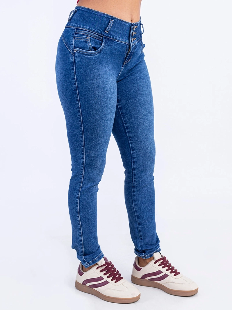JEAN SKINNY MUJER SODA BLUES ALGODÓN TAULA - 3