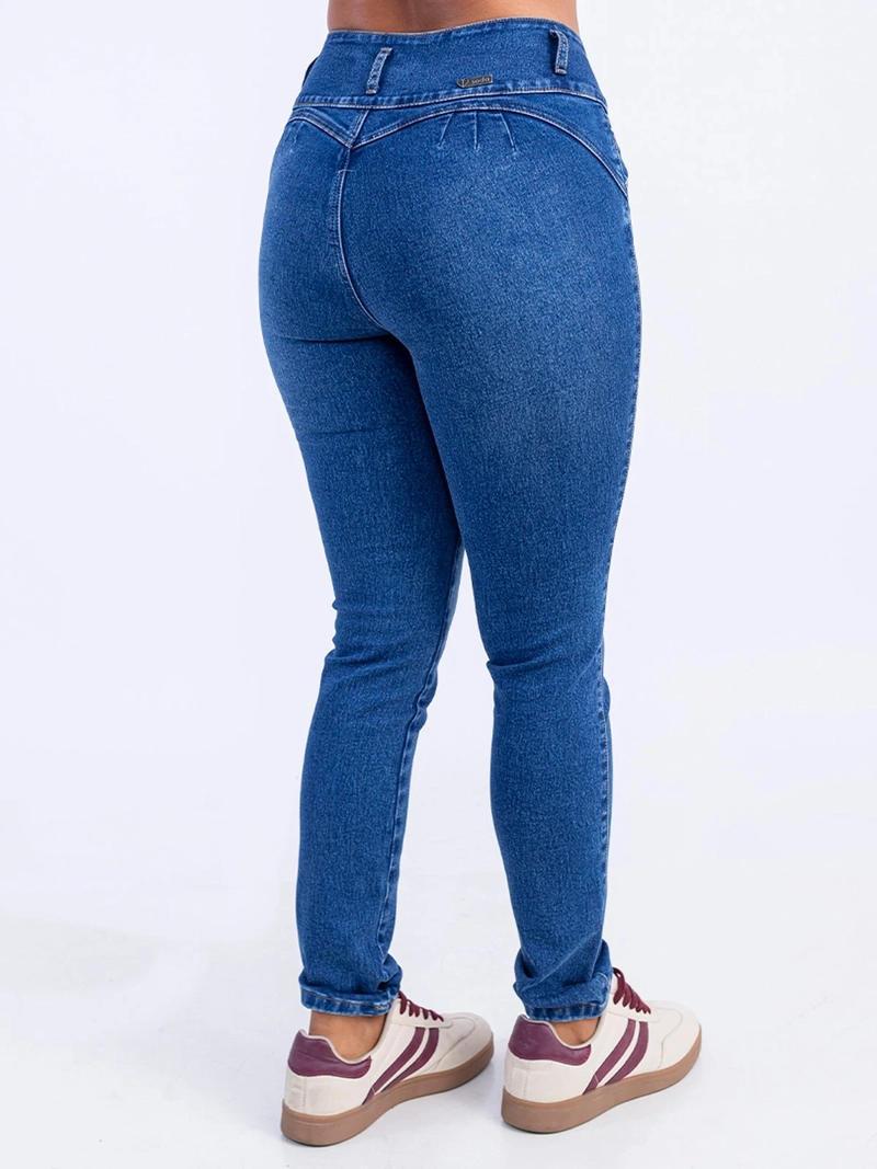 JEAN SKINNY MUJER SODA BLUES ALGODÓN TAULA - 4