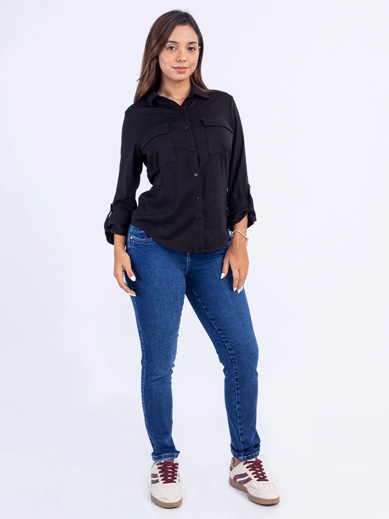 JEAN SKINNY MUJER SODA BLUES ALGODÓN TAULA - 1