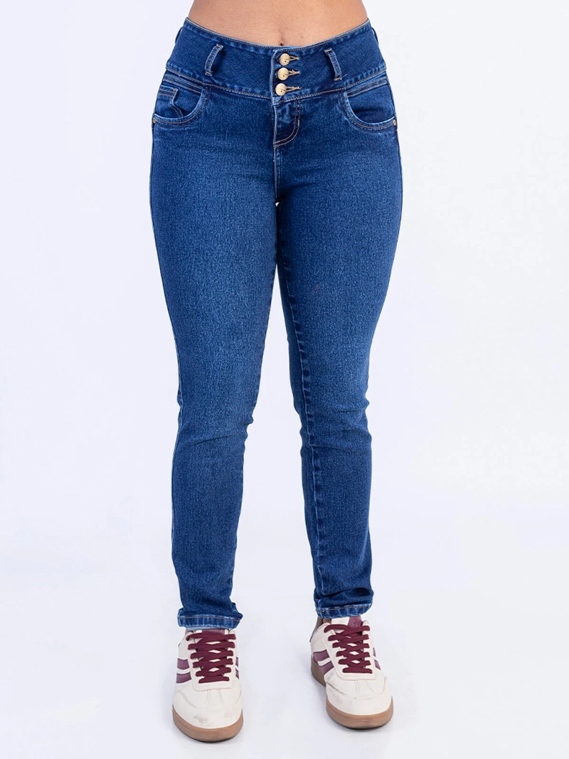 JEAN SKINNY MUJER SODA BLUES ALGODÓN TAULA - 2