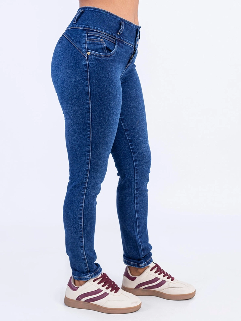 JEAN SKINNY MUJER SODA BLUES ALGODÓN TAULA - 3