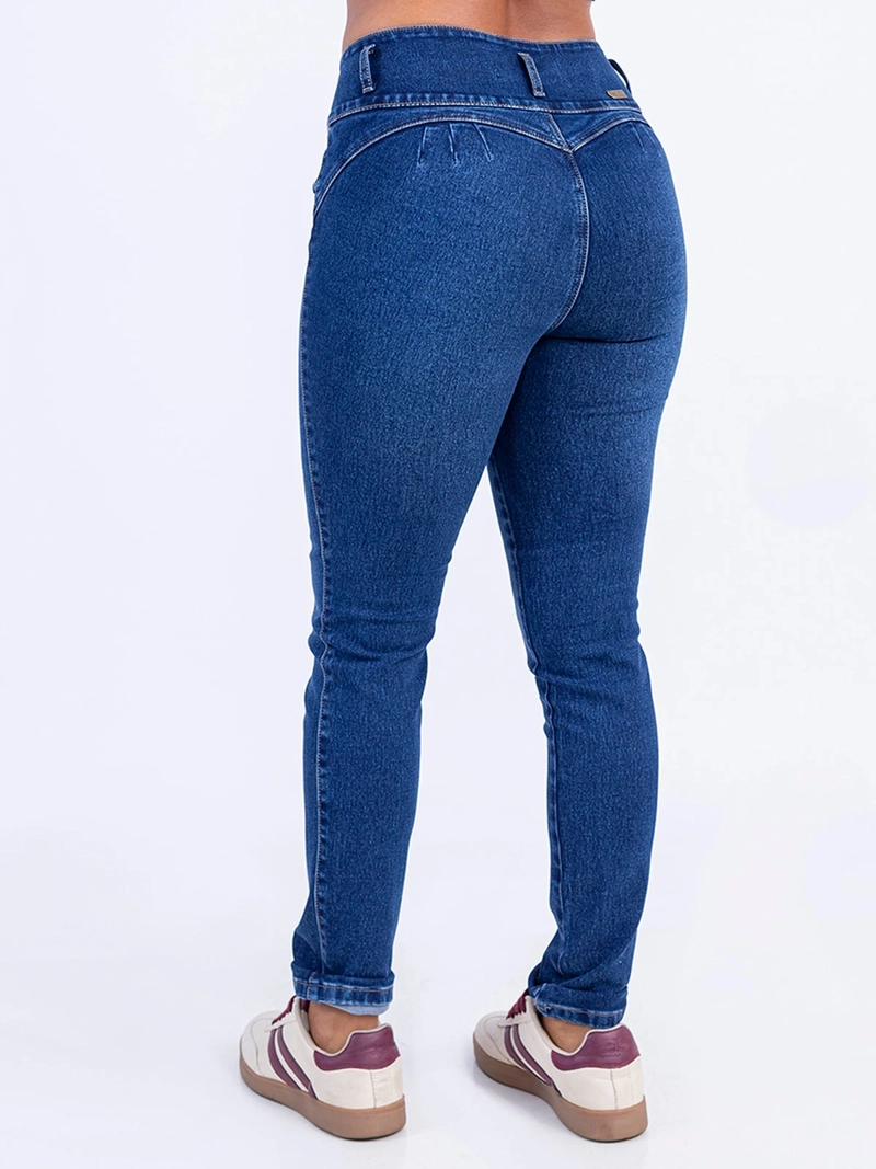 JEAN SKINNY MUJER SODA BLUES ALGODÓN TAULA - 4