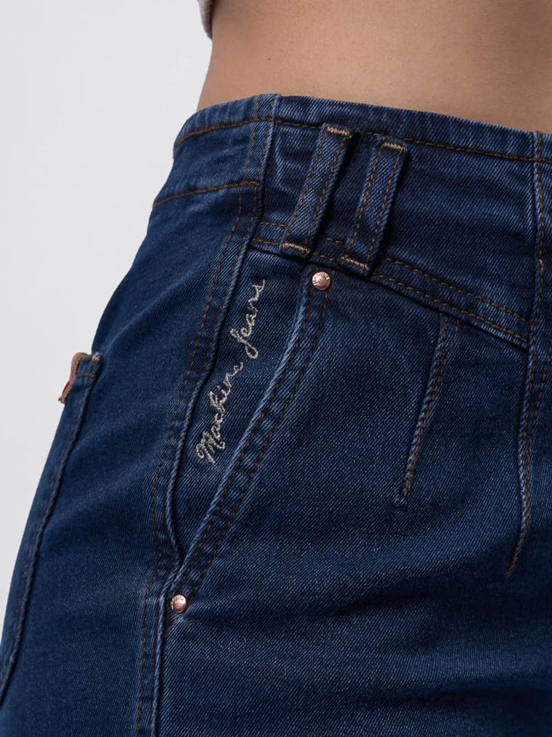 JEAN SLOUCHY MUJER MACHINE ALGODÓN SHANIA - 4
