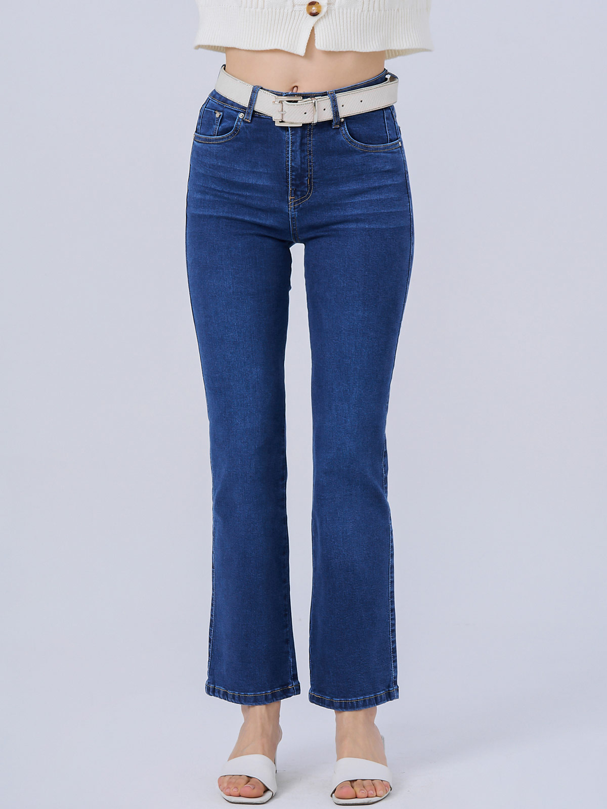 JEANS ALGODÓN RECTO MUJER ALEJANDRA BAIGORRIA MARIMAR - 2