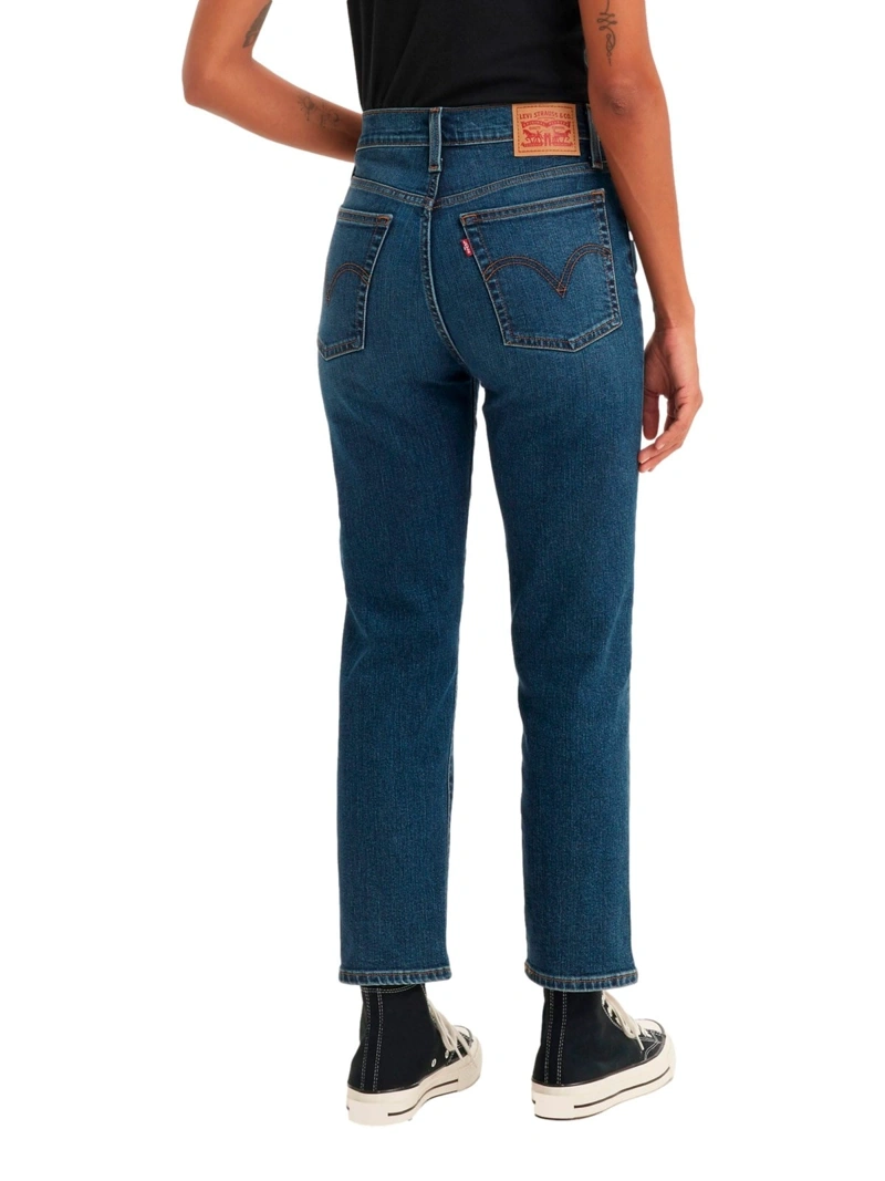 JEAN RECTO MUJER LEVI'S AZUL ALGODÓN WEDGIE STRAIGHT - 4