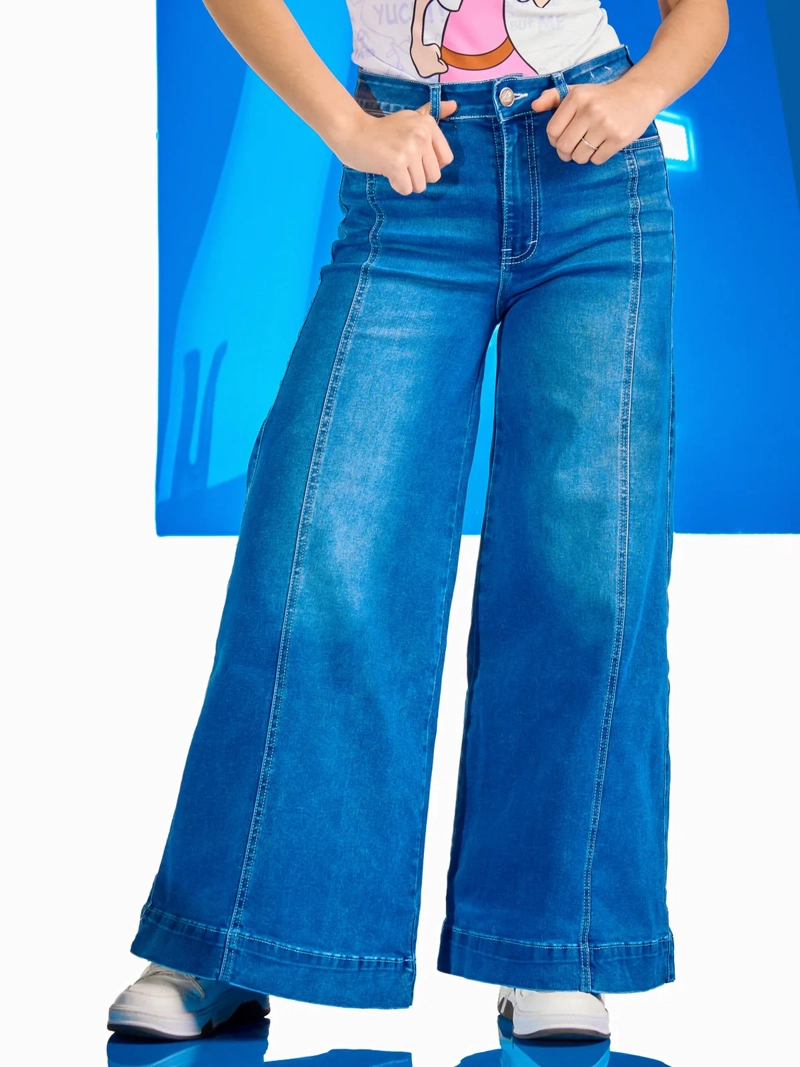 JEANS ALGODÓN PALAZZO MUJER ALEJANDRA BAIGORRIA KENIA - 2