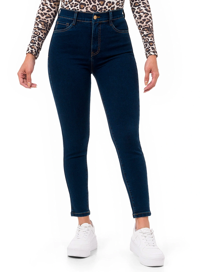 JEAN SKINNY MUJER PIONIER NURY CELESTE CLARO - 2