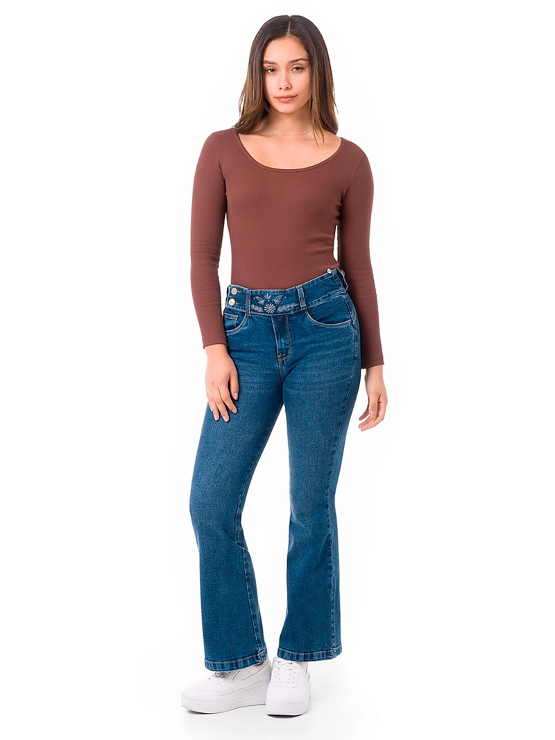 JEAN FLARE MUJER PIONIER LIFTA - 1