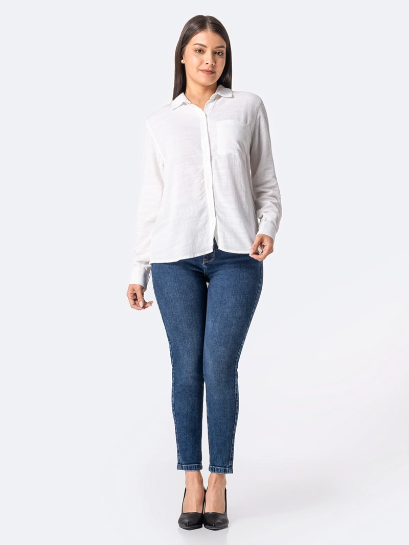 BLUSA MANGA LARGA MUJER PIONIER ALEZCIA - 1