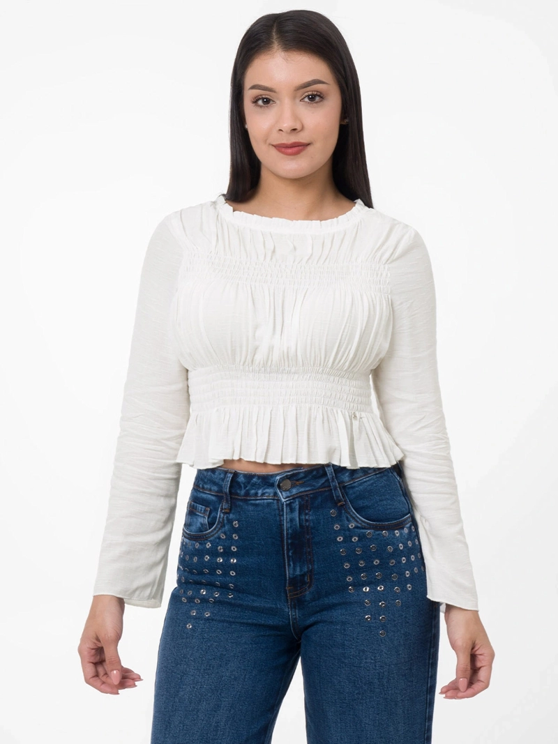 BLUSA MANGA LARGA MUJER GOCCOS HARPOR - 2