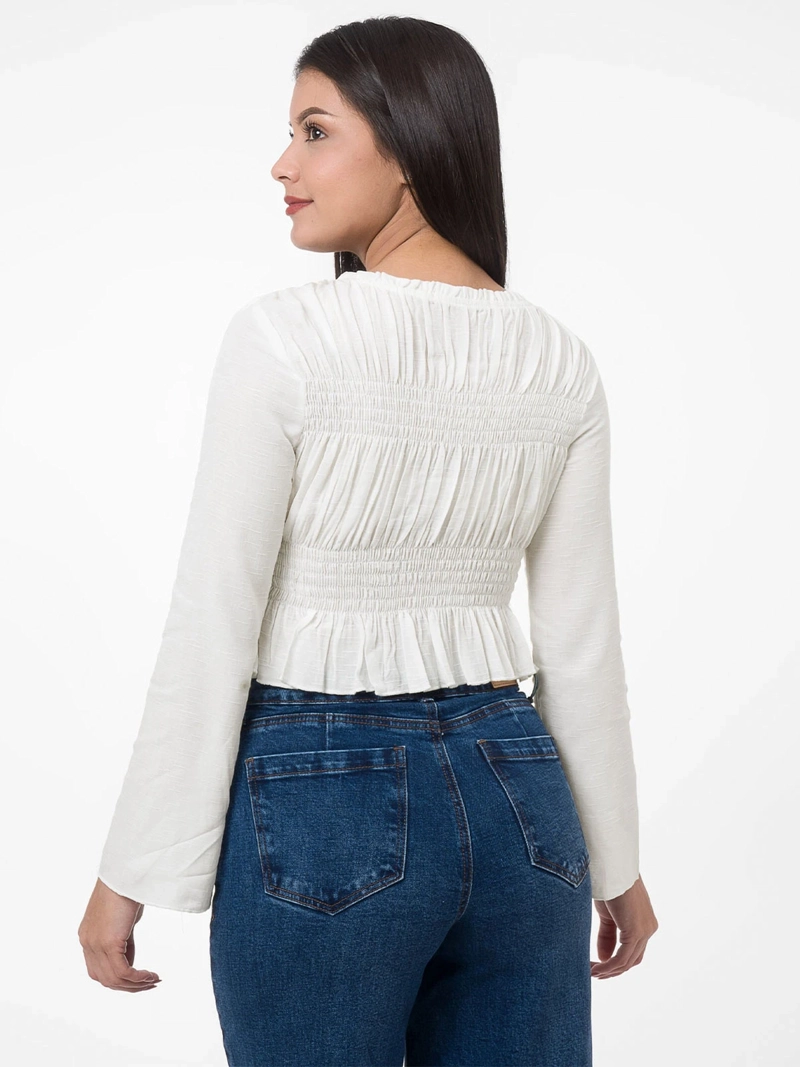 BLUSA MANGA LARGA MUJER GOCCOS HARPOR - 3