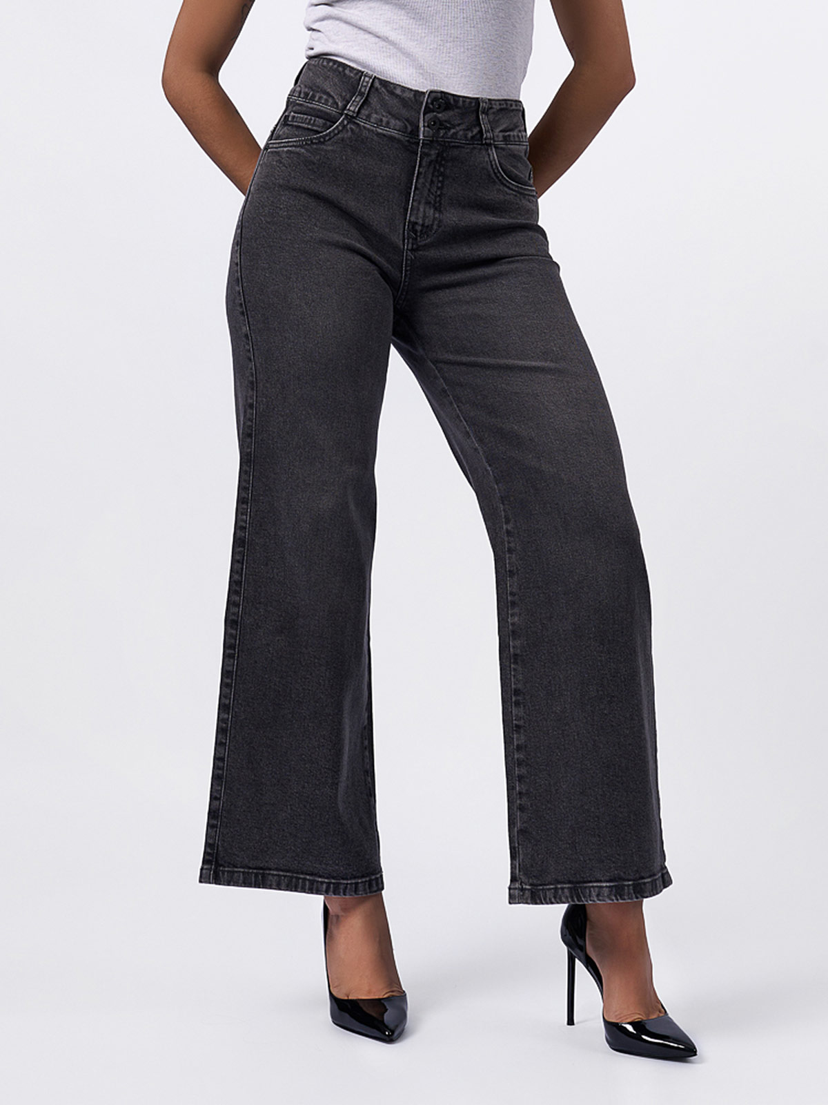 JEANS ALGODÓN WIDELEG MUJER BRONCO CAMERON - 2